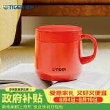 虎牌（TIGER）保温杯不锈钢双层真空办公咖啡杯子MCI-A28C-R深红色280ml