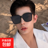 墨镜女夏潮防紫外线高级感2025新款男开车太阳眼镜防晒遮阳同款 D款-三点