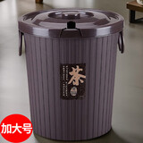 梦庭茶渣桶家用客厅大容量6L茶水桶带盖茶台茶桌废水桶干湿分离垃圾桶