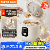 苏泊尔（SUPOR）1.6升大容量  家用1-2人 有钛陶瓷不粘内胆 小型迷你智能多功能 电饭煲电饭锅煮饭锅 F16R1091微压