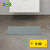 宜家（IKEA）FINTSEN芬特森浴室入户门地垫地毯简约北欧风卧室用家用 灰色浴室地垫40x60cm