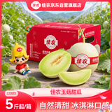 佳农 甘肃玉菇甜瓜 2粒装 5-7斤 水果礼盒 源头直发