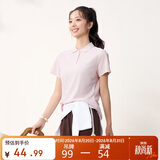 361°t恤女夏季新款运动polo衫速干休闲跑步健身短袖上衣662624111H-2