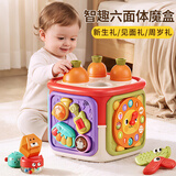 奥智嘉婴幼儿六面体玩具6-12个月益智蒙氏早教1一3岁儿童塞塞乐生日礼物