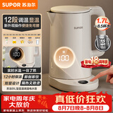 苏泊尔（SUPOR）电热水壶烧水壶 多段调温自动断电保温 恒温水壶 调奶器  304健康内胆 家用电水壶 SW-17J78A