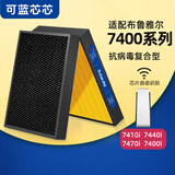 可蓝芯芯适配Blueair布鲁雅尔滤芯/滤网/过滤网 7410i/7440i/7470i滤芯