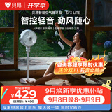 贝昂空气循环扇静音【可支持鸿蒙智联】卧室客厅电风扇智能语音节能大风力家用台式桌面电风扇3D摇头 SF3lite标准版【离线声控】智控音轻