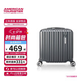 美旅行李箱16英寸登机箱旅行箱可上飞机拉杆箱大学生高颜值 79B炭灰