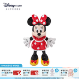 迪士尼（Disney）经典米奇米妮毛绒玩偶玩具大号公仔情侣结婚礼物压床娃娃七夕礼物 米妮红色中号