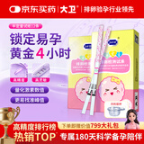 大卫 排卵试纸高精准度 半定量6条x2盒 含12尿杯 检测排卵