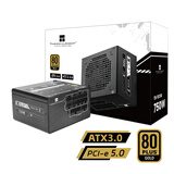 利民（thermalright）额定750W TR-TG750 ATX3.0电源 金牌全模组 原生PCIE5.0 全日系电解电容 14CM小机身