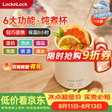 乐扣乐扣迷你养生壶烧水杯养生杯迷你花茶壶热奶电煮杯电炖杯电热水杯烧水壶陶瓷覆层内胆0.35L