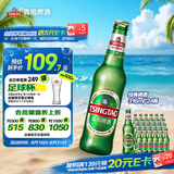 青岛啤酒（TsingTao）经典啤酒 316ml*24瓶 整箱装