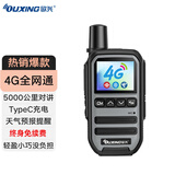 欧兴（OUXING）对讲机全国通5000公里不限距离 4G公网对讲机插卡 酒店工地户外专业无线手台 MAC吉利版