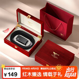 七匹狼皮带男士商务休闲自动扣真牛皮裤腰带送父亲老公七夕情人节礼物