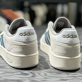 阿迪达斯（adidas）男鞋 2026秋季新款运动鞋舒适板鞋时尚潮流低帮耐磨透气休闲鞋 白蓝/时尚/新款/主推 39
