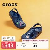 卡骆驰（CROCS）贝雅洞洞鞋男鞋女鞋轻便耐磨一脚蹬拖鞋休闲鞋百搭花园鞋|10126 深蓝-410(含智必星) 41 /42(260mm)