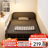 星奇堡 折叠床单人家用简易床加床加固午休小床成人办公室硬板铁床 120cm宽【升级软靠+加厚框架】