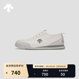 迪桑特（DESCENTE）【新色上市】男女CHRON TEMPO运动休闲薄底帆布鞋 D6231LSN25-男子-PL-淡青柠色 42