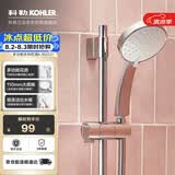 科勒（KOHLER） 手持花洒喷头淋浴花洒单喷头【五功能】莲蓬头 K-30251T-CP银色
