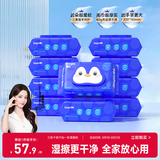 德佑湿厕纸家庭装40抽*10包 湿厕用纸湿纸巾厕纸 超厚不堵马桶