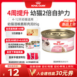 皇家猫粮 幼猫湿粮 猫罐头KLC 通用粮 4-12月 慕斯肉泥85g