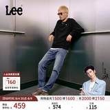 Lee【张凌赫代言】经典舒适丹宁复古水洗蓝色男士牛仔裤休闲潮流 浅蓝色 32 (140-150斤可选)