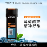 欧莱雅男士洗发水去屑洗发露(薄荷酷爽)400ml（新老包装随机发货）