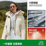 森马（Semir）陈都灵|90%绒子羽绒服女25冬短款花苞下摆防护外套109725113007