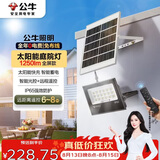 公牛（BULL）太阳能灯户外庭院灯钢化玻璃智能光控远程遥控MG-C150B-AJ