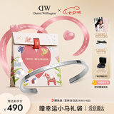 丹尼尔惠灵顿（DanielWellington）[七夕情人节礼物]dw手镯男经典星光银手镯大号情侣款DW002