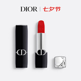 迪奥Dior【邓为推荐】烈艳蓝金口红丝绒999唇膏生日七夕情人节礼物女