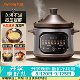 九阳（Joyoung）电炖锅电炖盅4L大容量紫砂预约电砂锅 多功能锅 智能定时精炖煮粥煲汤锅DG40K-GD408