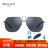 暴龙（BOLON）暴龙眼镜太阳镜时尚轻质飞行员高清偏光开车墨镜男七夕礼物BL8068 C10-蓝灰偏光【推荐】