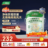 三棵树漆京粹乳胶漆防霉防潮二合一易擦洗墙面漆油漆涂料18L【京仓白漆】