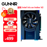 蓝戟Intel Iris xe Index V2 4G/128Bit/1500Mhz DG1独立显卡 Intel Iris xe Index V2 4G