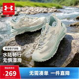 安德玛（Under Armour）儿童凉鞋春夏季男女中大童透气防滑户外溯溪运动框子凉鞋