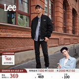 Lee【张凌赫代言】中腰锥形日常显瘦经典五袋款男牛仔裤休闲潮流 黑色(731舒适锥形版型） 33 (150-160斤可选)