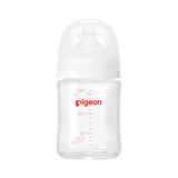 贝亲（Pigeon）新生儿 防胀气宽口径玻璃奶瓶160ml SS号奶嘴 0个月+ AA260