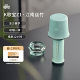 唱吧小巨蛋Z1家用话筒k歌音箱一体专用麦克风家庭ktv无线蓝牙音响户外专业唱歌神器生日礼物 竹绿