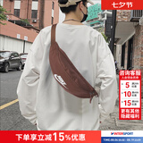 耐克（NIKE） 男包女包 2026新款运动包休闲包斜挎包单肩包旅行胸包时尚腰包 【动物棕/山峰白】约40*9*14cm MISC