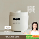 olayks立时电压力锅 双胆高压锅 圆满高压电饭锅家用多功能快煮智能预约电饭煲婴儿辅食锅 5L适用4-6人