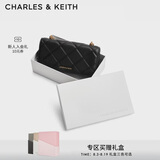 CHARLES&KEITH质感菱格链条小方包钱包斜挎包包女包生日礼物送女友CK6-10680924