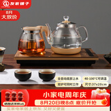 友家铺子（Biooner）全自动上水电热水壶烧水壶家用办公茶台一体机茶桌茶几嵌入式茶具套装 RY-A1金色保温1L