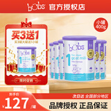 Bubs(贝儿) 澳洲原装进口 婴幼儿奶粉A2配方羊奶粉含叶黄素 官方授权 1段6罐小罐400g 效期27年4月