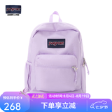 JANSPORT杰斯伯书包轻便双肩包男女旅行包简约背包电脑包学生校园 7ZNZ5M9暮山紫-隔层+侧袋+厚底