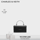CHARLES&KEITH质感拎手提链条斜挎单肩小方包包女包生日礼物CK6-10840559-A