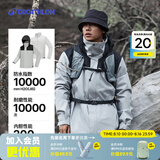 迪卡侬（DECATHLON）冲锋衣男三合一男女夹克防风防水夹克男保暖可拆卸内胆抓绒衣外套 男款 霜灰色 亚洲版型 女生建议拍小1码 M