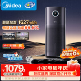 美的（Midea）【净离子除菌】无雾加湿器空气净化落地大容量孕妇婴幼家用空调风扇清凉伴侣礼物SZK-U15鸿蒙智联