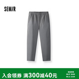 森马（Semir）休闲裤男三防软壳裤加绒直筒裤2025冬季长裤通勤基础109725127101